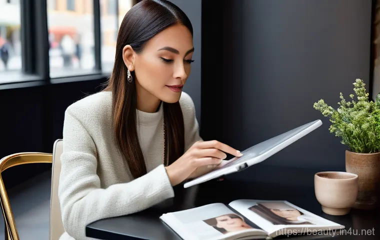 메이크업 전공자를 위한 취업 팁 - **Image Prompt 2: Mentorship and Hands-on Learning in a Dynamic Setting**
    Two female makeup arti...