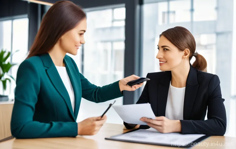 미용사 연봉 협상 전략 - **Image Prompt 1: Confident Self-Assessment and Data Analysis**
A determined female hairdresser ... 미용사 연봉 협상 전략 - **Image Prompt 1: Confident Self-Assessment and Data Analysis**
A determined female hairdresser ...