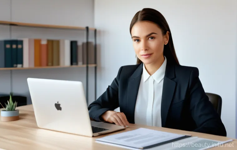 피부 관리 전문가 연봉 협상 팁 - **Prompt 1: Self-Assessment and Value Definition**
A confident and elegant female skin care expe...